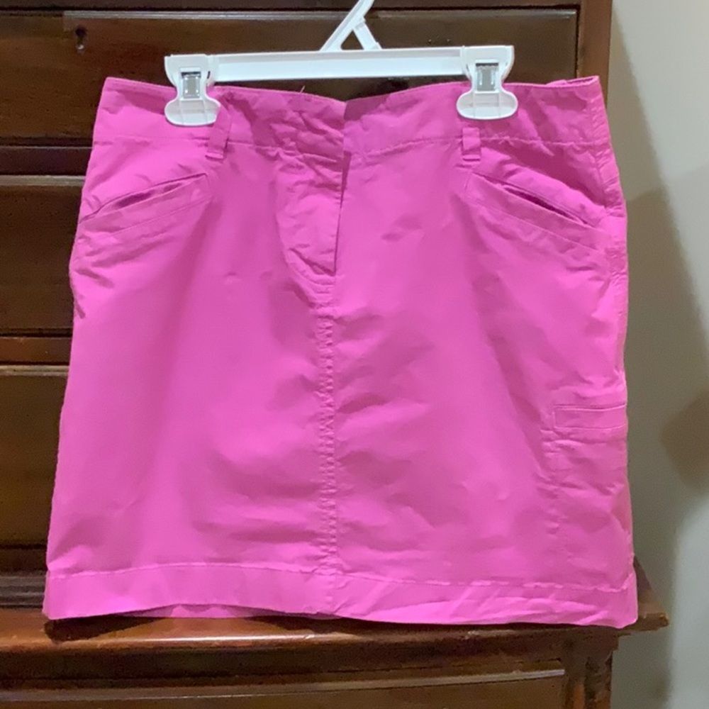 Vineyard Vines sz 2 skirt plum pink skirt belt loops front/back & lower pockets